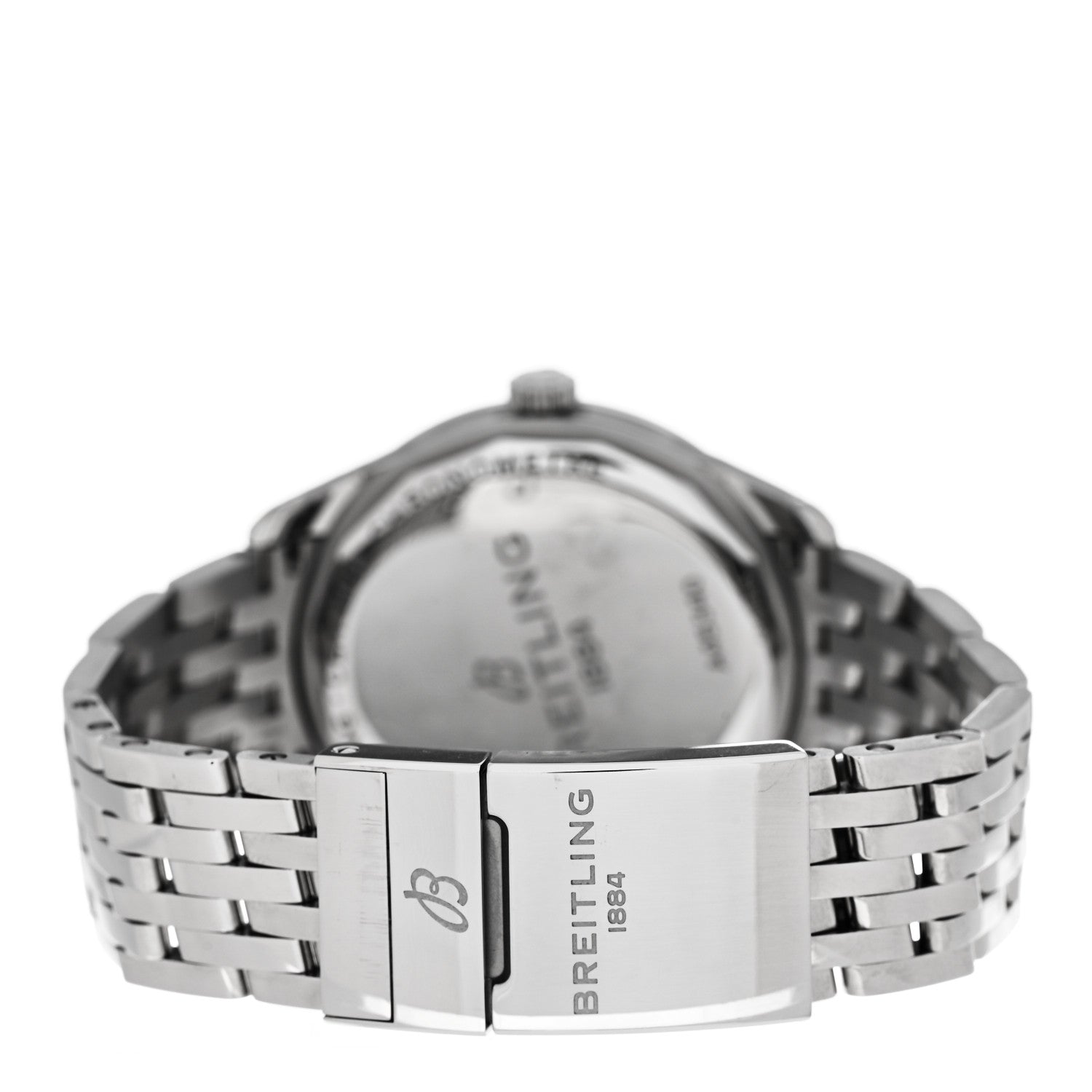 Breitling Stainless Steel 40mm Day Date Automatic Watch Black A45340241B1A1 3 of 5