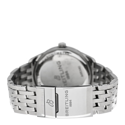 Breitling Stainless Steel 40mm Day Date Automatic Watch Black A45340241B1A1 3 of 5
