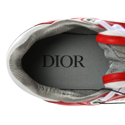 Christian Dior X ERL Smooth Calfskin Oblique Mens B27 Low Top Sneakers 38 Red 8 of 11
