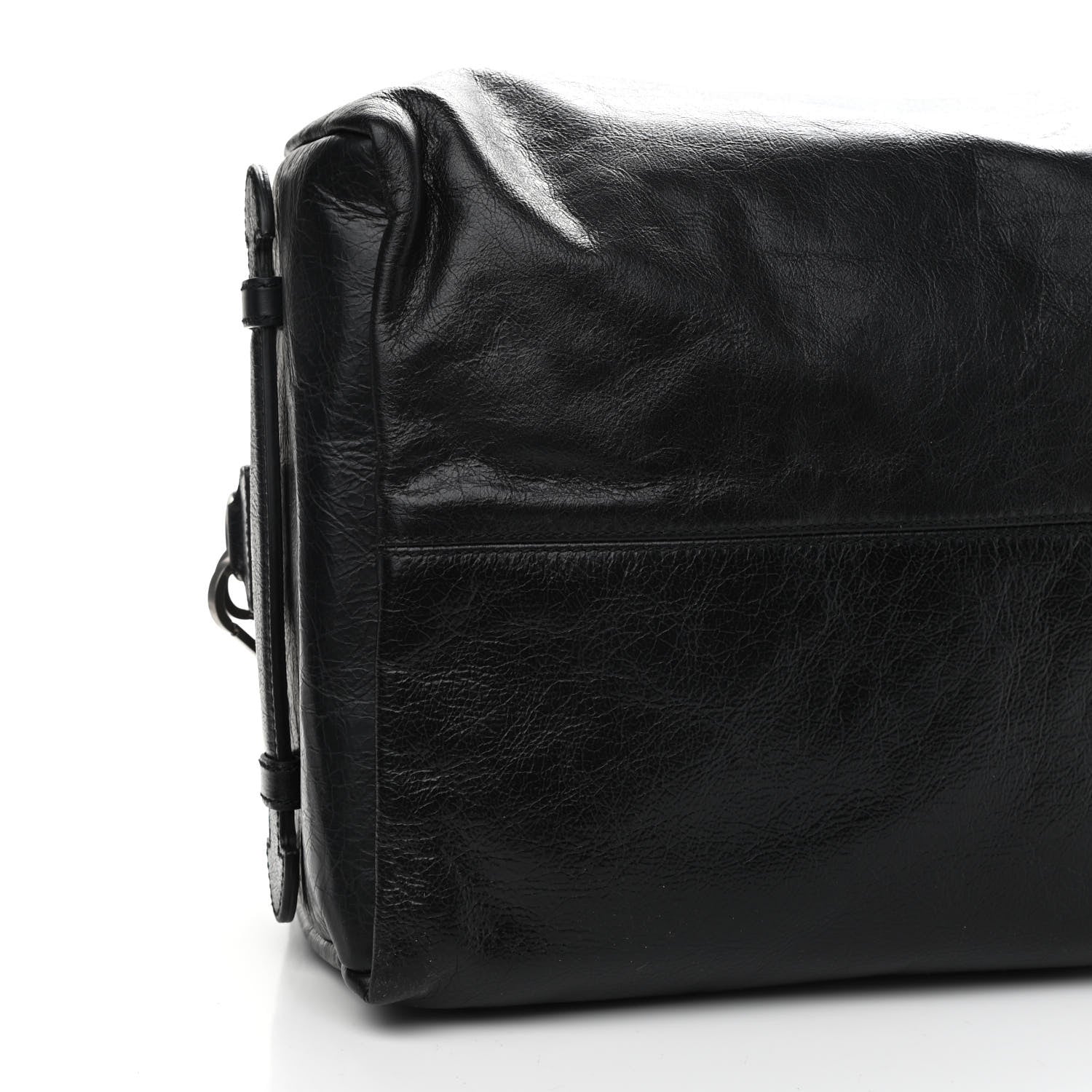 Gucci Fluffy Calfskin Morpheus Convertible Backpack Black 8 of 9