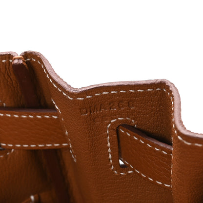 Hermes Togo Kelly Retourne 28 Gold 7 of 11