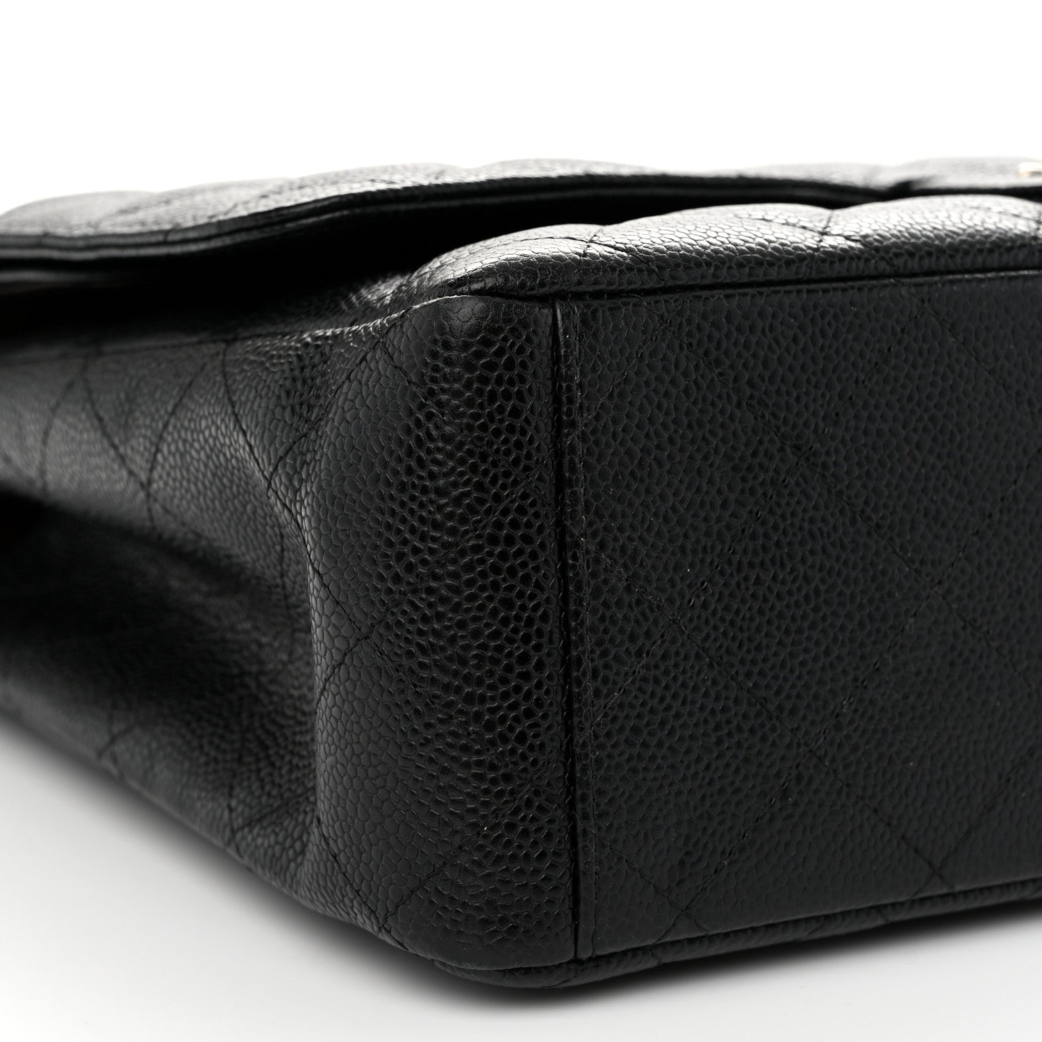 Chanel Caviar Quilted Maxi Double Flap Black 9 of 11