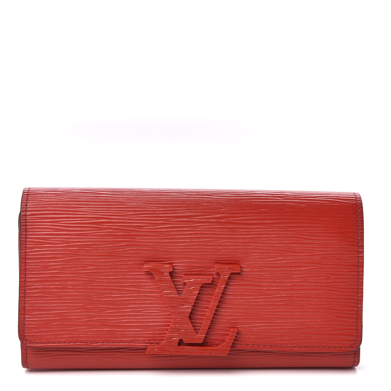 Louis Vuitton Epi Louise Wallet Coquelicot 1 of 7