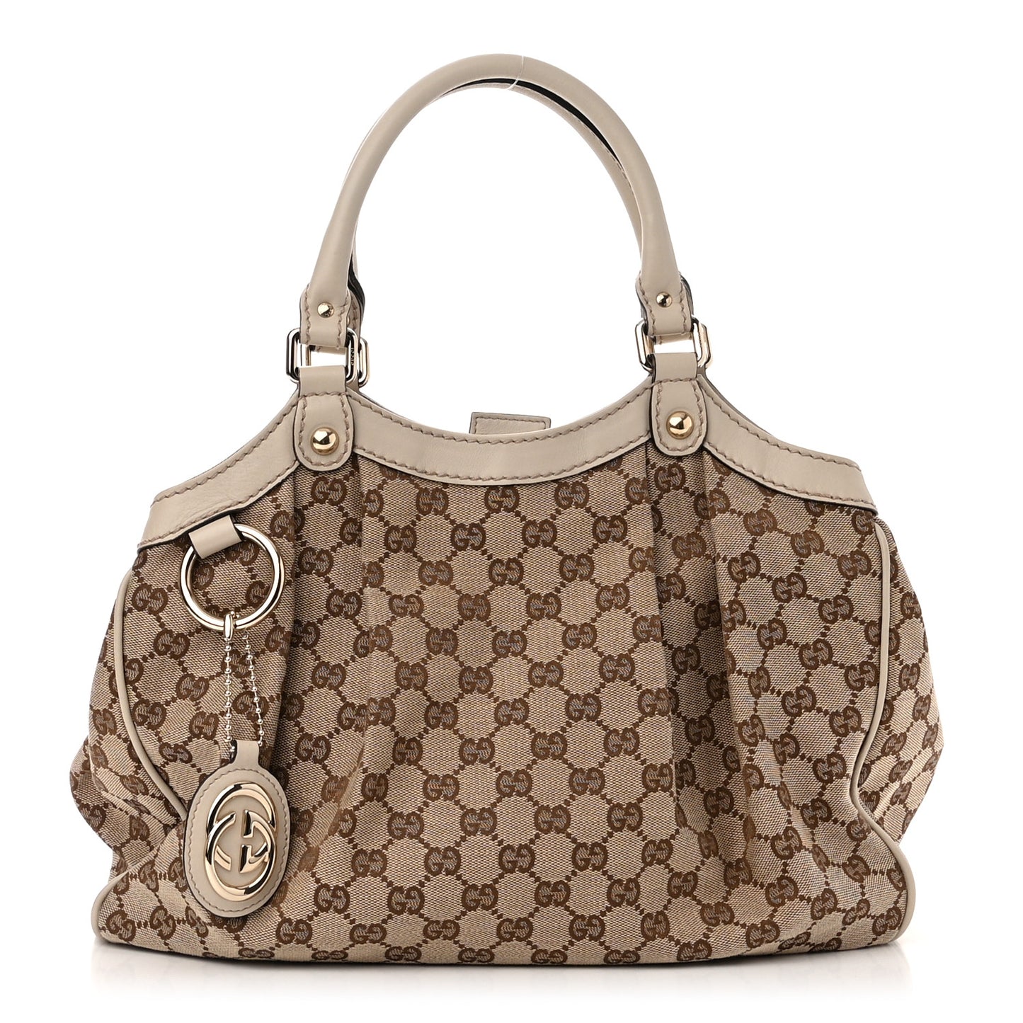 Monogram Medium Sukey Tote Off White