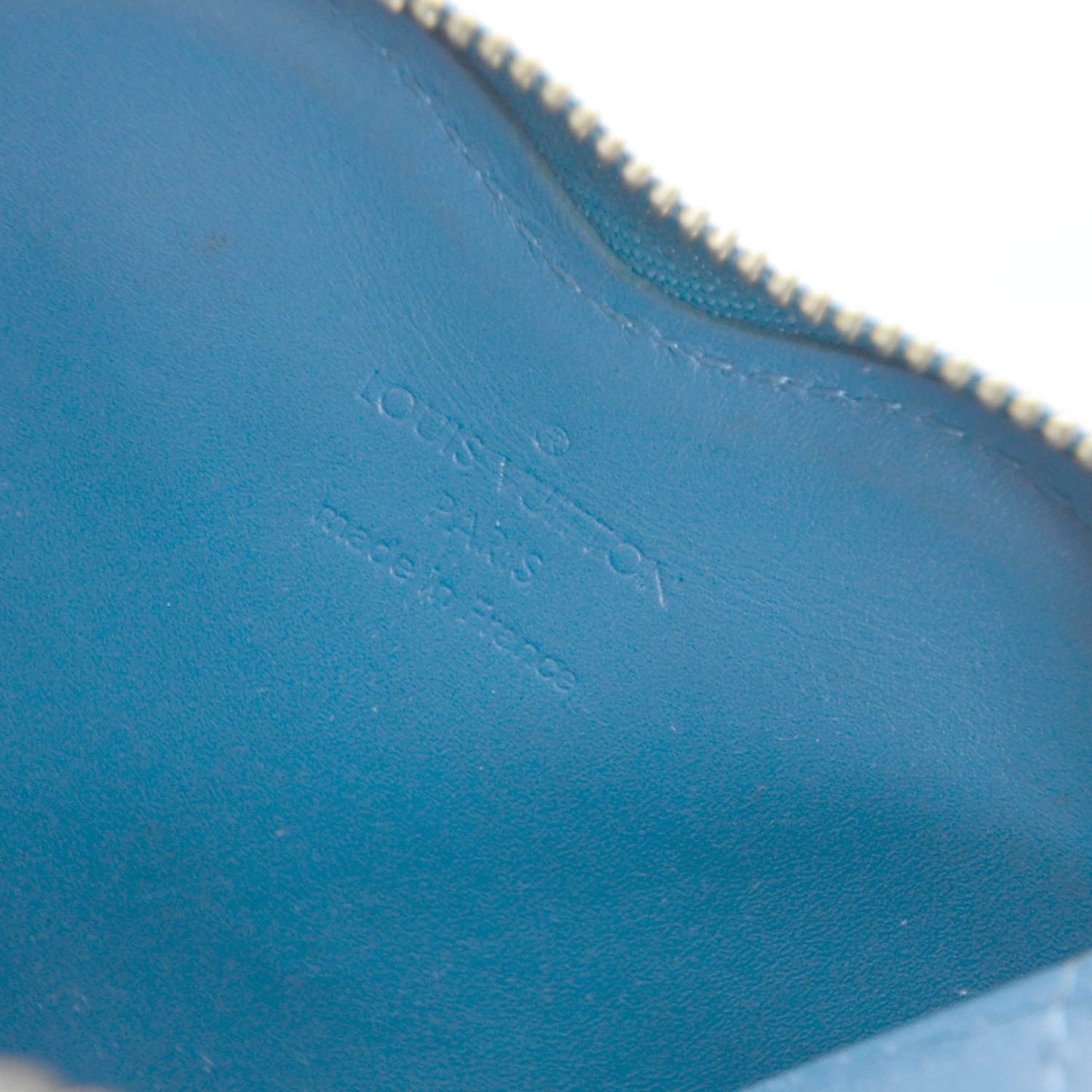 Vernis Heart Coin Purse Blue Galactic