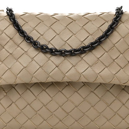 Bottega Veneta Nappa Intrecciato Mini Chain Messenger Fume 10 of 12
