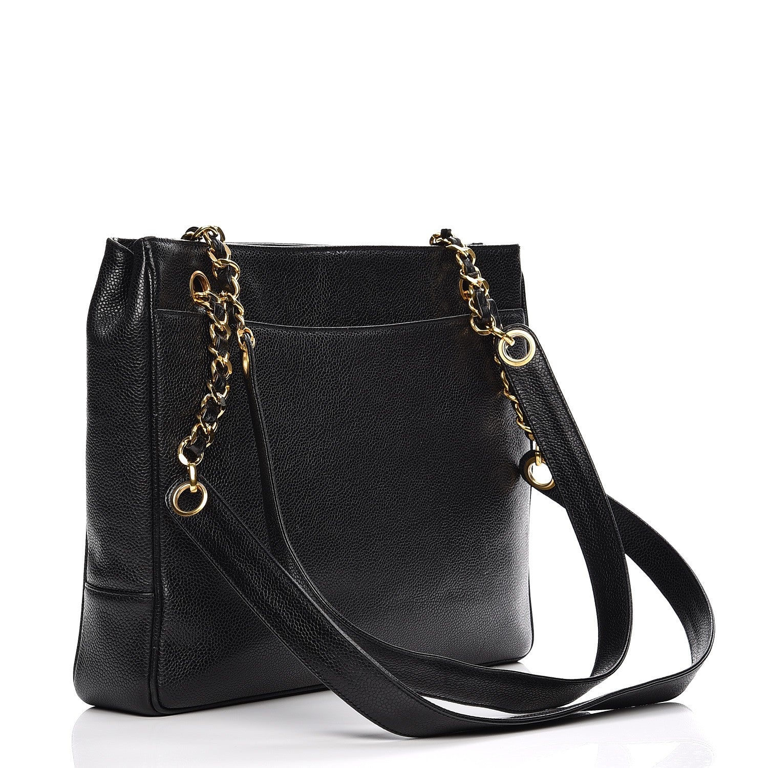Chanel Caviar CC Shoulder Bag Black 3 of 18