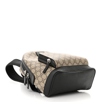 Gucci GG Supreme Monogram Small Eden Day Backpack Black 4 of 11