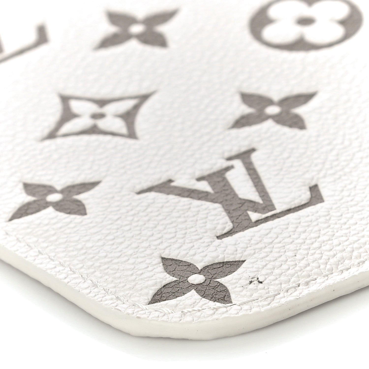 Louis Vuitton Empreinte Monogram Spring In The City Neverfull Pochette MM Kaki Beige Cream 9 of 10