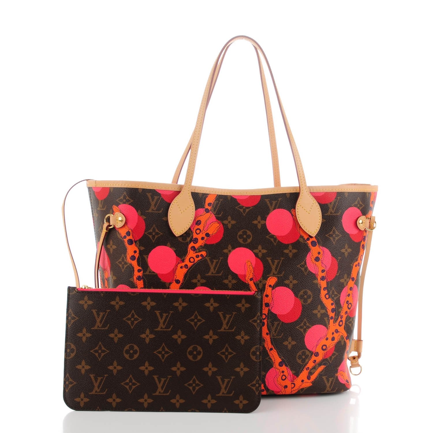 Louis Vuitton Monogram Ramages Neverfull MM 3 of 8