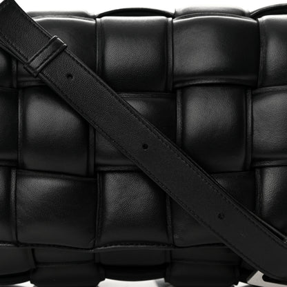 Bottega Veneta Nappa Maxi Intreccio Padded Cassette Crossbody Bag Black 8 of 20