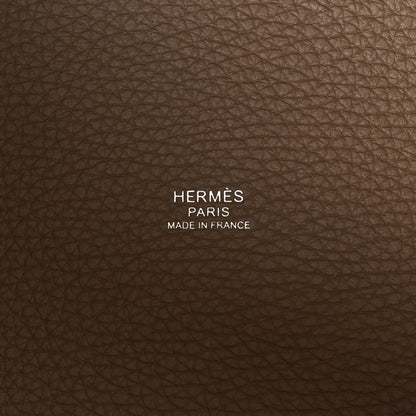 Hermes Taurillon Clemence Picotin Lock 18 PM Etoupe 6 of 11