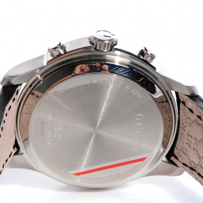 Gucci Stainless Steel Calfskin 44mm G-Timeless Chronograph Automatic Watch Black 6 of 7
