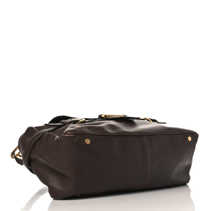 Jimmy Choo Calfskin Tulita Brown 4 of 11