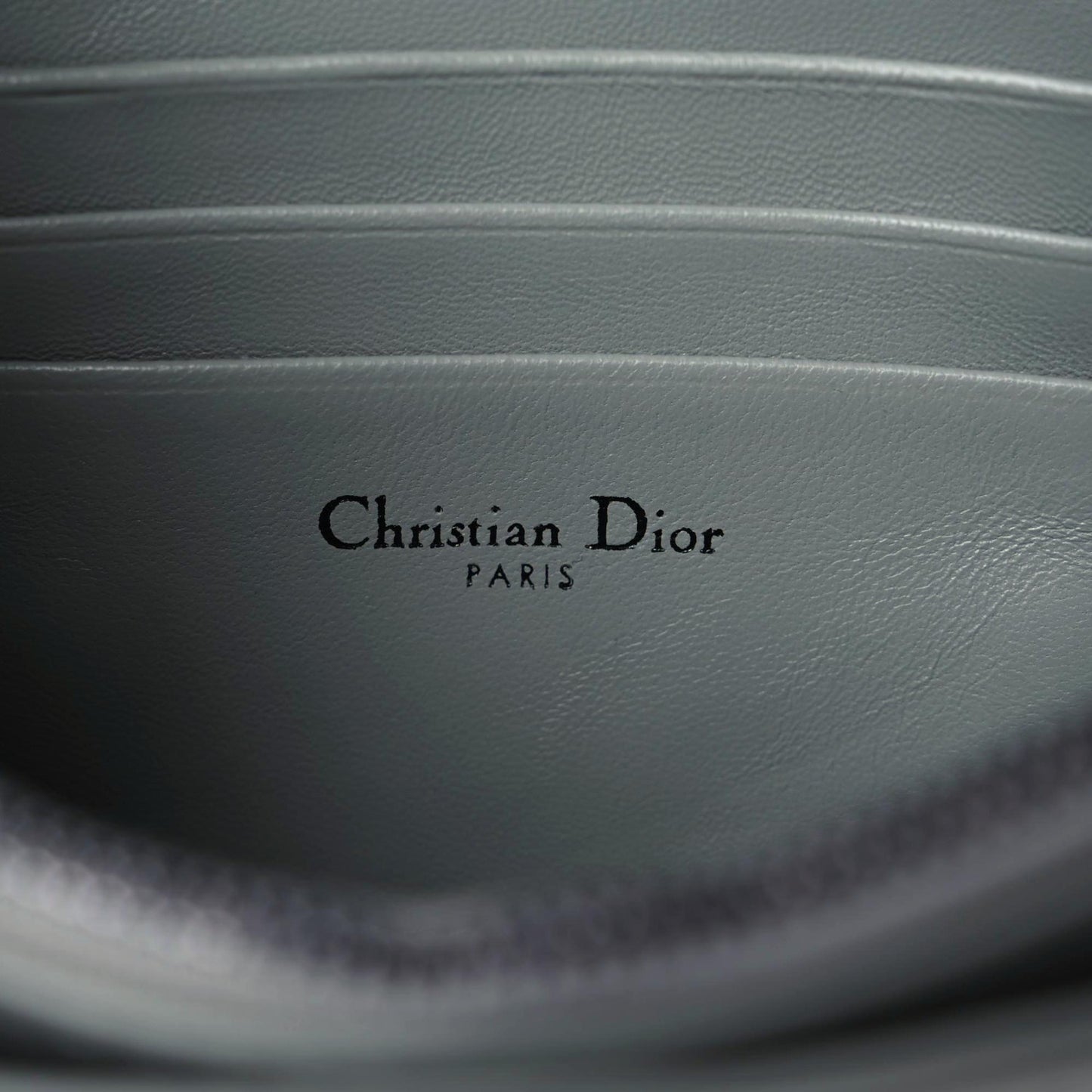 Calfskin Macrocannage Mini Caro Bag Grey