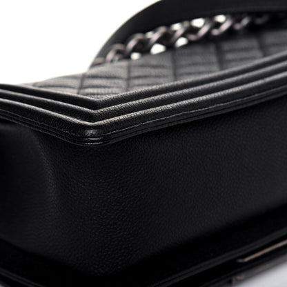 Chanel Caviar Quilted Small Boy Flap Black 14 of 18