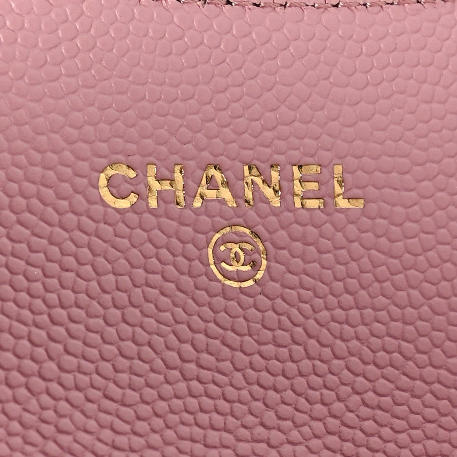Chanel Caviar Quilted Flap Card Holder Wallet Light Pink 6 of 9