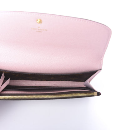 Louis Vuitton Monogram Emilie Wallet Rose Ballerine 5 of 6