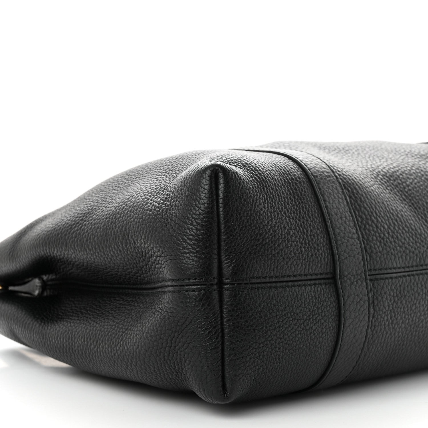 Gucci Pebbled Calfskin Old Libeccio Miss GG Tote Black 9 of 12
