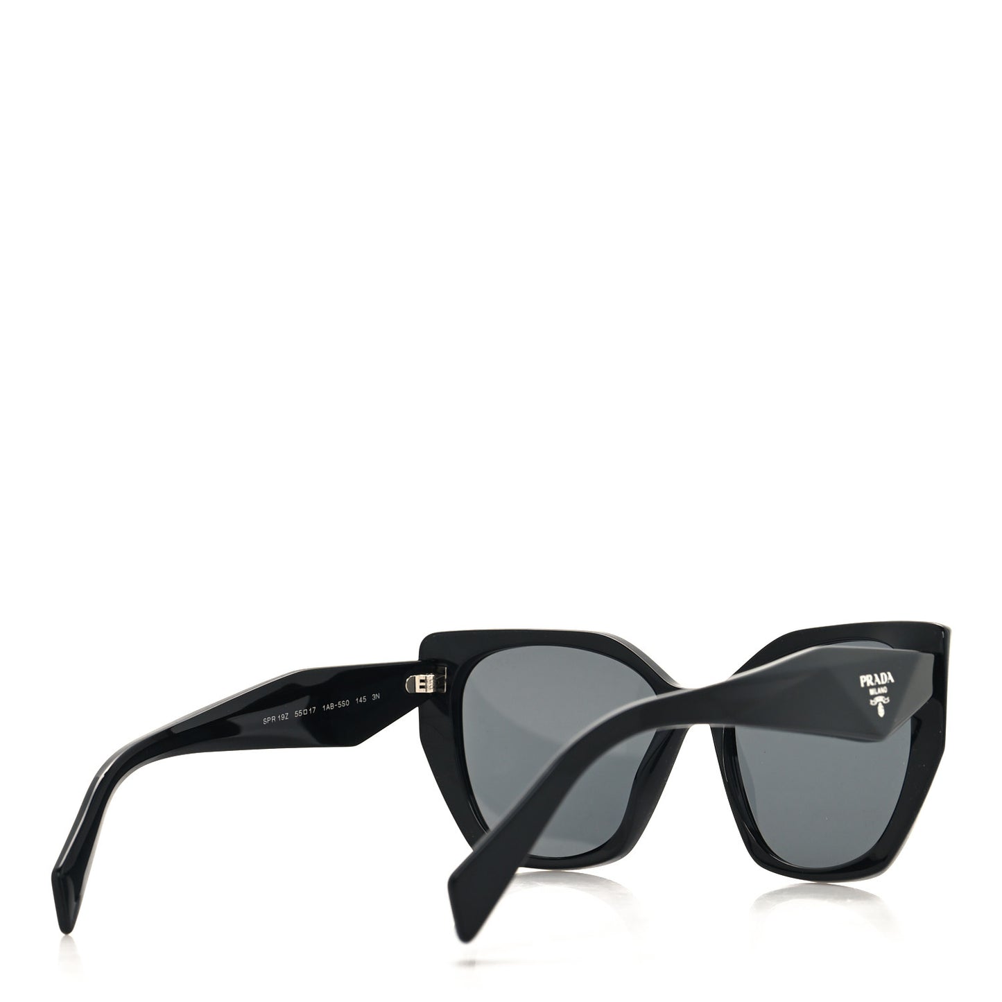 Acetate Symbole Sunglasses SPR 19Z Black