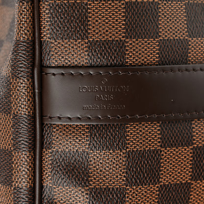 Louis Vuitton Damier Ebene Keepall Bandouliere 55 6 of 12
