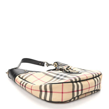 Burberry House Check Hobo Black 4 of 9