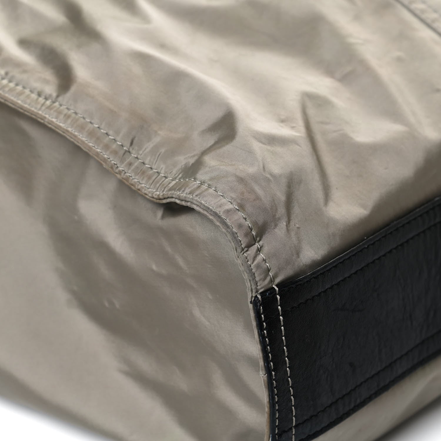 Burberry Nylon Buckleigh Packable Tote Bag Beige 13 of 14