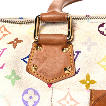 Louis Vuitton Monogram Multicolor Speedy 30 White 20 of 38
