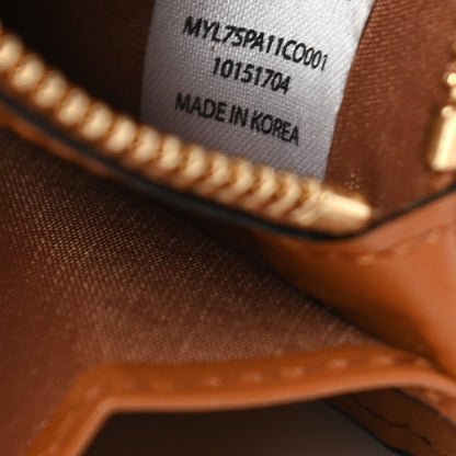 MCM Visetos Patricia Flap Wallet Cognac 7 of 7