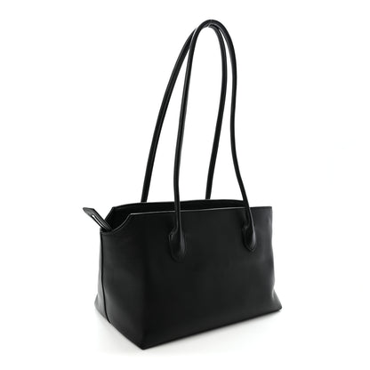 The Row Grained Calfskin Terrasse Bag Black 3 of 9