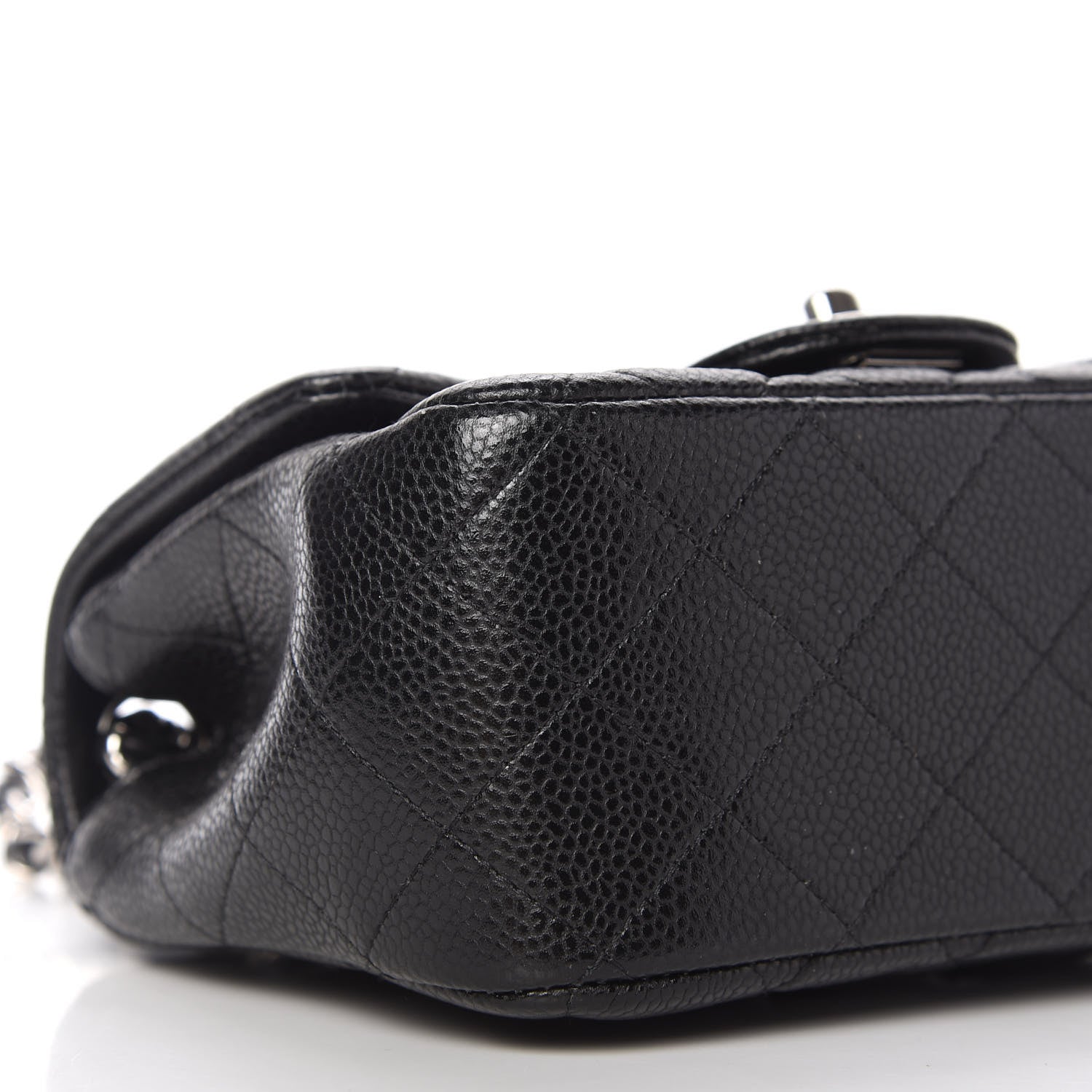 Chanel Caviar Quilted Mini Square Flap Black 6 of 11