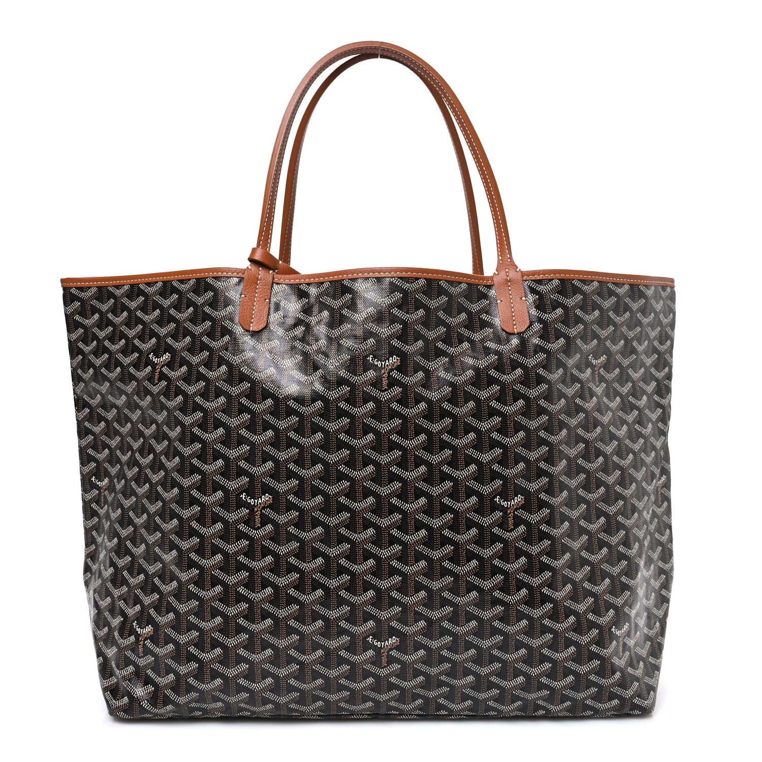 Goyard Goyardine Saint Louis GM Black Gold 1 of 11