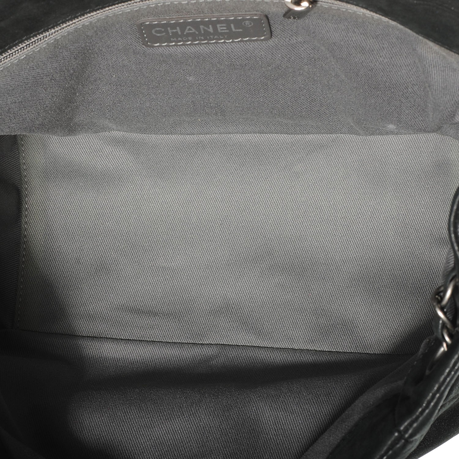 Chanel Iridescent Calfskin Glint Accordion Flap Black 5 of 7