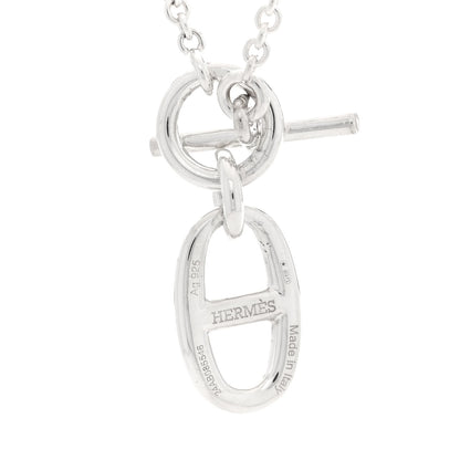 Hermes Sterling Silver Amulette Chaine d'Ancre Necklace 4 of 4