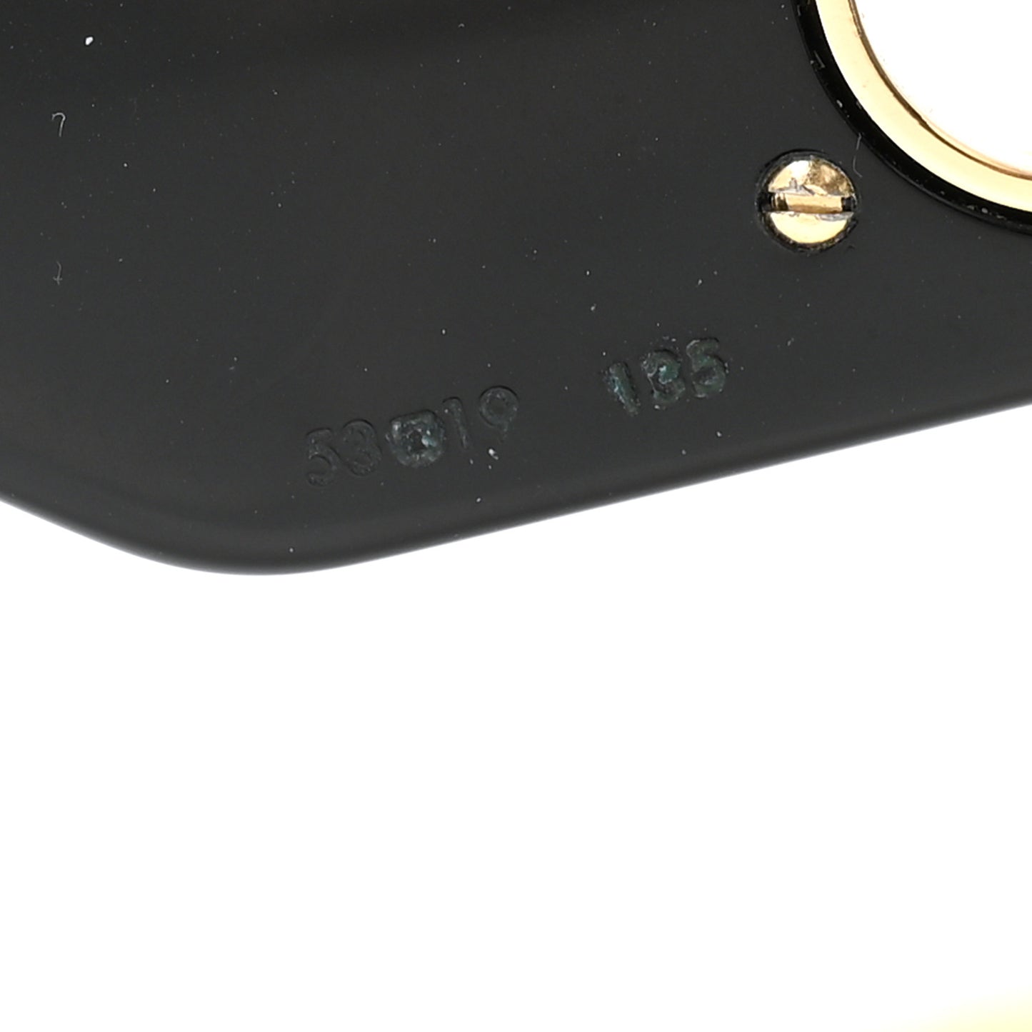 Acetate LV Link Square Sunglasses Z1478W Black