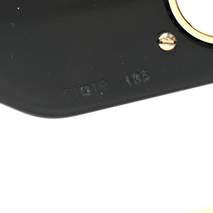 Louis Vuitton Acetate LV Link Square Sunglasses Z1478W Black 6 of 7