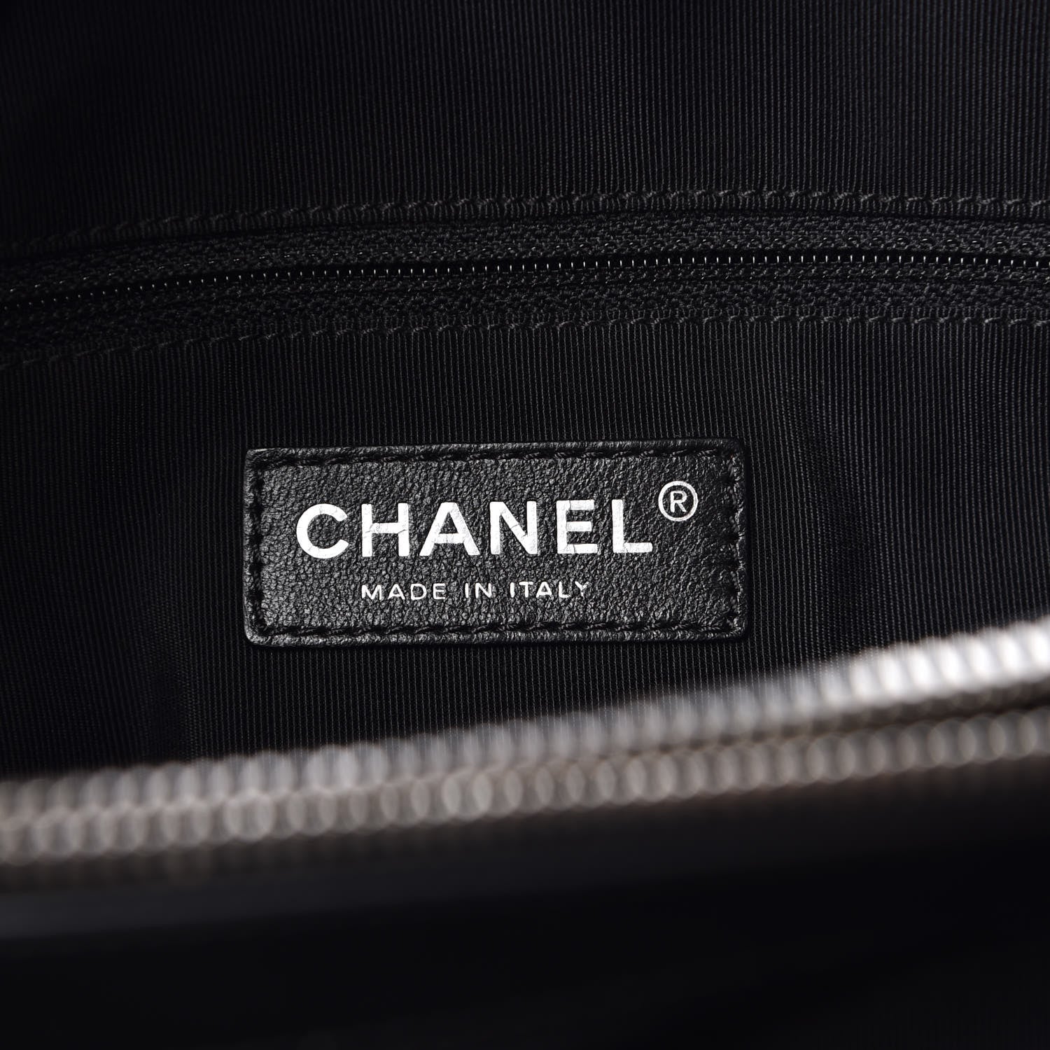 Chanel Glazed Calfskin Boy Tote Black 6 of 20