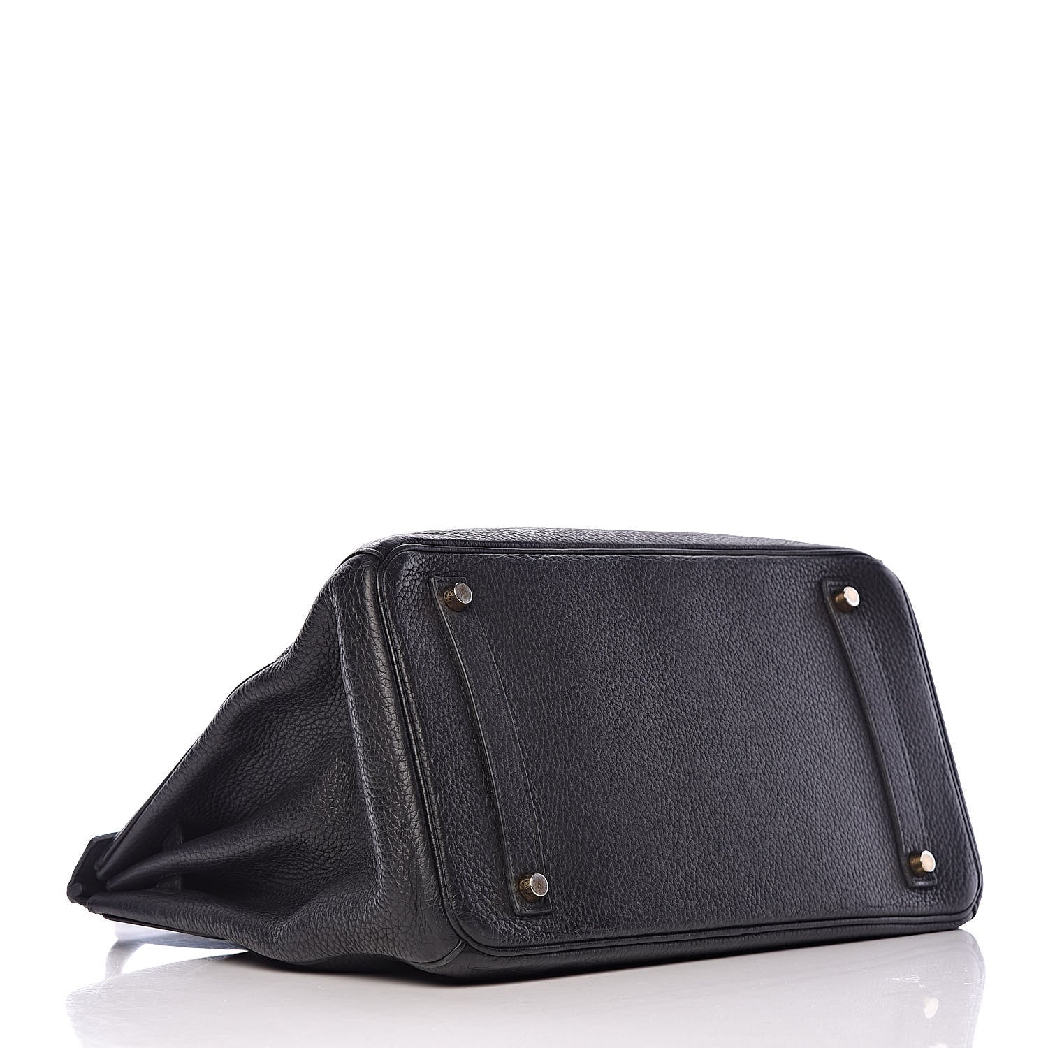 Hermes Taurillon Clemence Birkin 35 Black 4 of 12