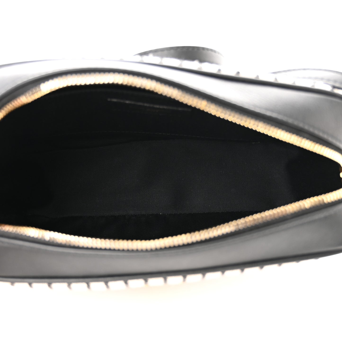 Canvas Calfskin Monogram Lou Camera Bag Black Grey Cream