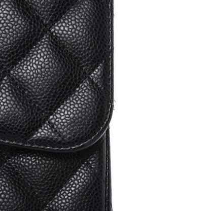 Chanel Caviar Quilted Jumbo Double Flap Black 10 of 16