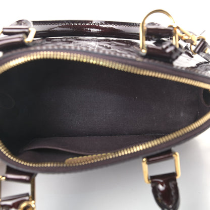 Louis Vuitton Vernis Alma BB Amarante 4 of 7