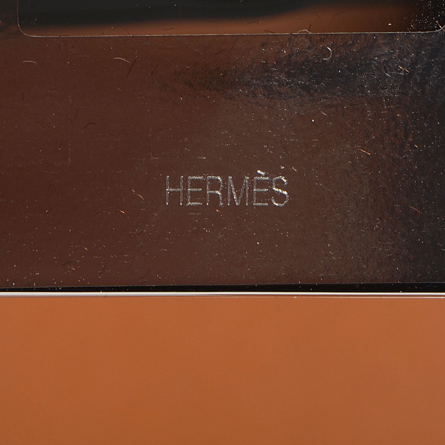 Hermes Epsom Kelly Dog Bracelet White 7 of 7