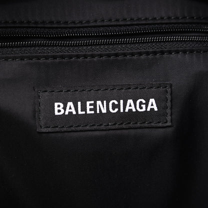 Balenciaga Nylon Logo Embroidered Double Pack Backpack Red Blue 7 of 9