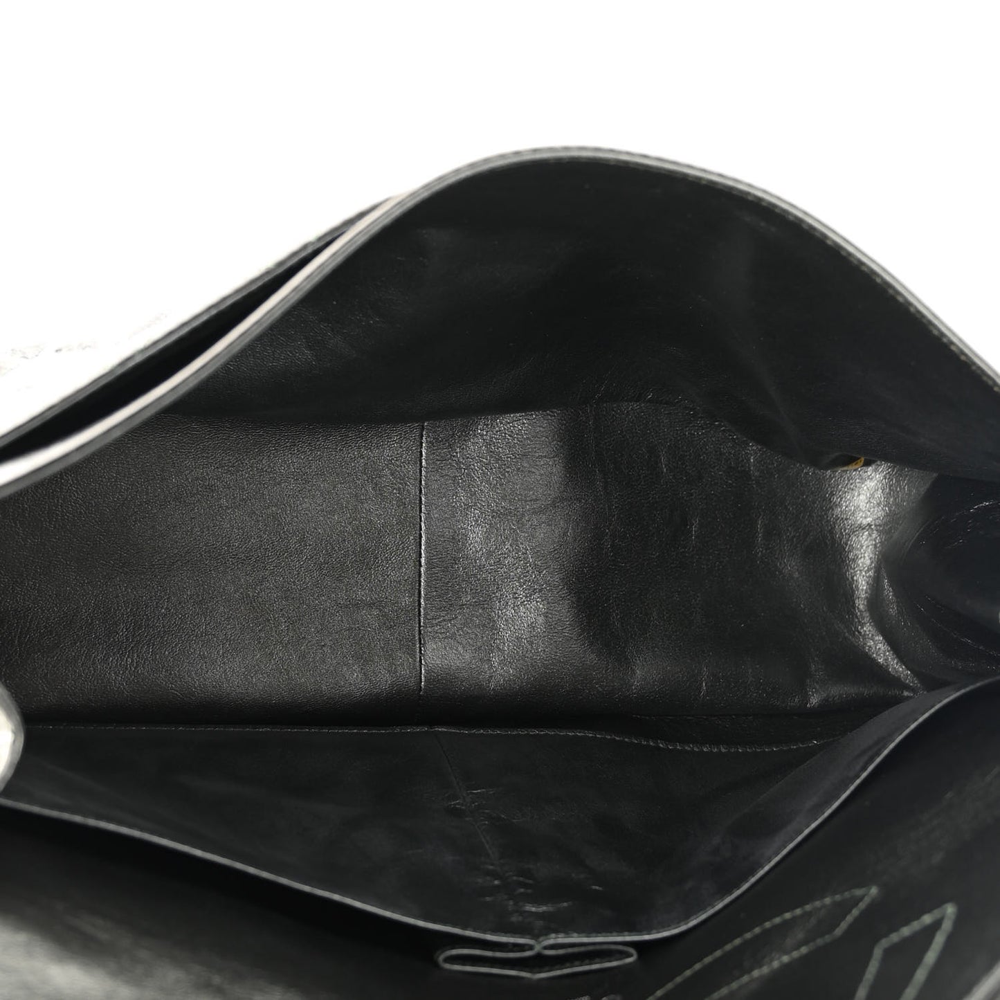 Metallic Aged Calfskin Quilted 2.55 Reissue 228 Flap Dark Green