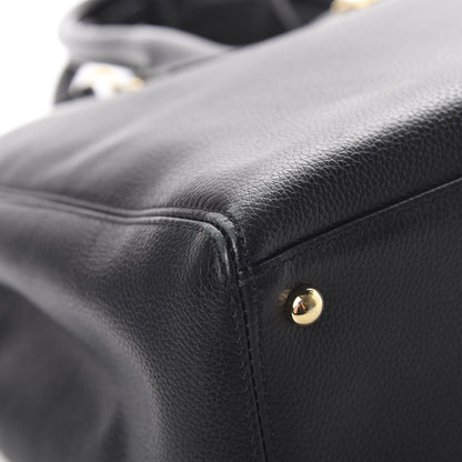 Chanel Calfskin Cerf Executive Shopper Tote Black 7 of 13