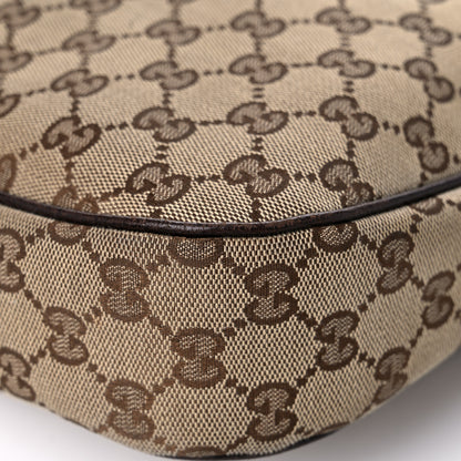 Gucci GG Monogram Medium Charmy Hobo Dark Brown 10 of 13
