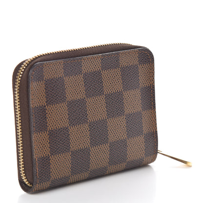 Louis Vuitton Damier Ebene Zippy Coin Purse 3 of 6