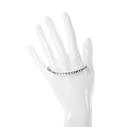 Tiffany Sterling Silver 4mm Venetian Link Bracelet 2 of 4