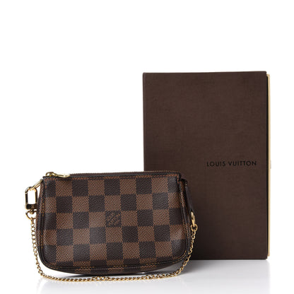 Louis Vuitton Damier Ebene Mini Pochette Accessories 8 of 8