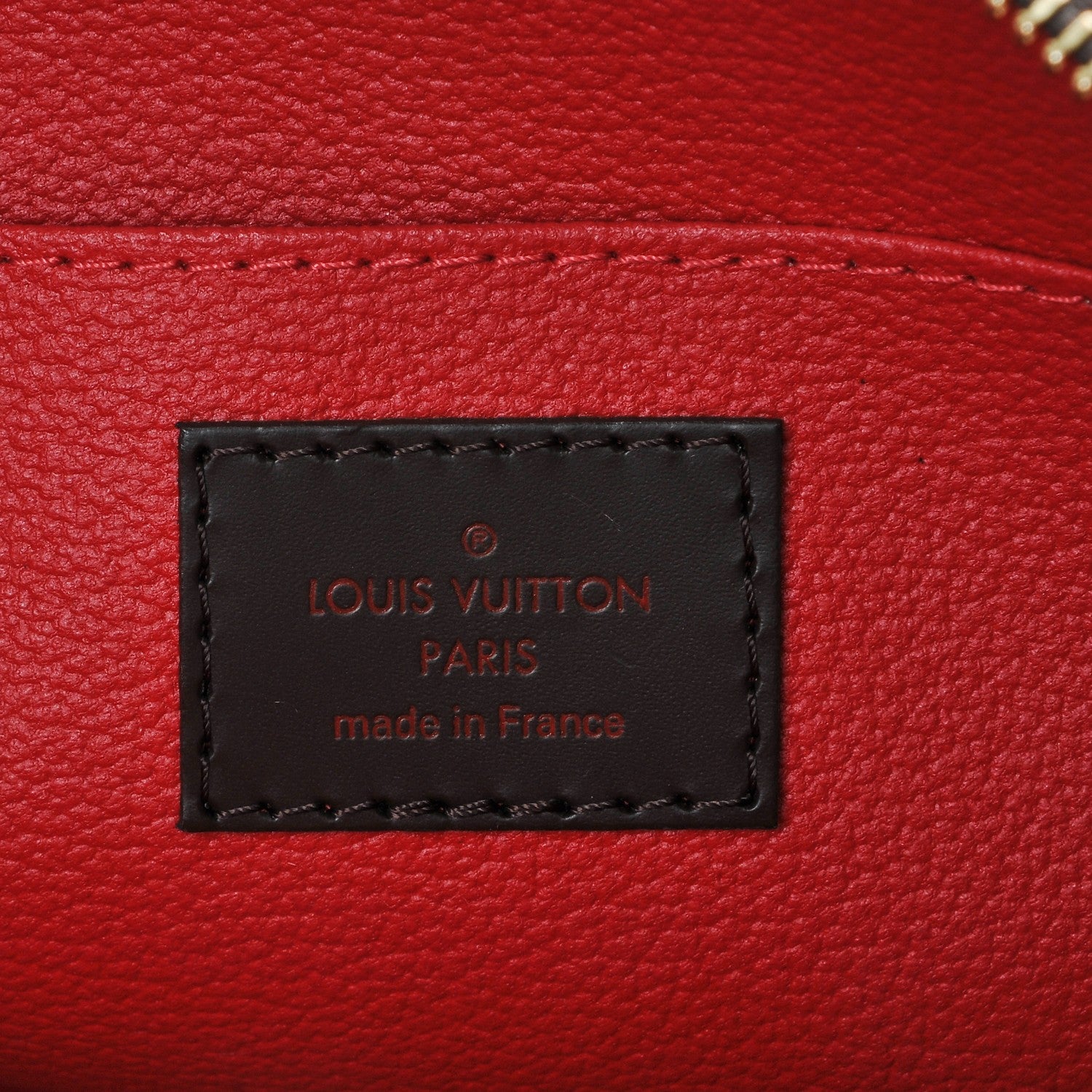 Louis Vuitton Damier Ebene Cosmetic Pouch GM 5 of 6